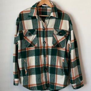 Staccato Flannel Shacket